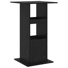 Tavolo da bar vidaXL effetto rovere nero 60 x 60 x 100 cm Materiale a base di legno - nero - Visualizzare 6
