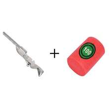 Metal Toy Gun Mini Palm Toys, Handicraft Ornaments, Animation Model Wolf Head Double-Tube Toys - Silver - View 1