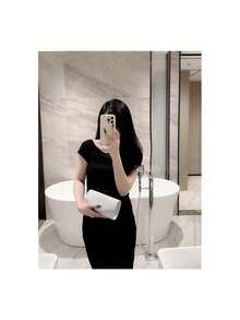 Women Evening Bags - فضي - مشاهدة 6