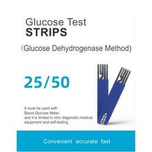 Kit de glucómetro: 1 medidor + 50 tiras reactivas + 50 sondas.Medidor de glucosa en sangre de uso doméstico, kit inteligente sin chip para mayor comodidad.Monitor de glucosa en sangre, monitor de glucosa en sangre para diabetes, medidor de glucosa en sangre avanzado, de grado médico - Ninguno - Ver 8