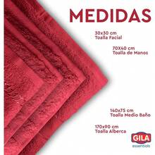 Hand Towels - Red - View 4