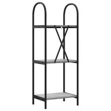 Étagère vidaXL Gris Sonoma 40 x 30 x 109 cm Matériau à base de bois - Gris - Voir 7
