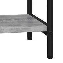 Étagère vidaXL Gris Sonoma 40 x 30 x 109 cm Matériau à base de bois - Gris - Voir 8