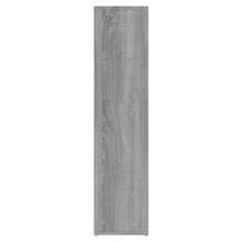 vidaXL Bücherschrank Grau Sonoma 50x25x106 cm - Grau - Übersicht 7