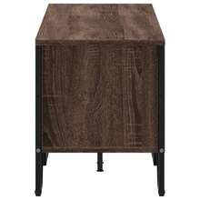 Meuble TV vidaXL, aspect chêne brun, 180 x 34 x 41 cm, matériau à base de bois - Tabac - Voir 5