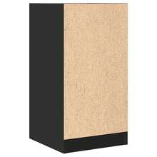 vidaXL Armario de boticario negro 40x41x77,5 cm Material a base de madera - Negro - Ver 7