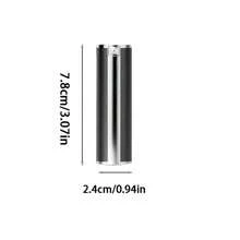 Multifunctional Eyebrow & Nose Hair Trimmer, Dual Replaceable Blades, Compact Design For Easy Carrying, Suitable For Outdoor Use And Christmas Gift - Multicolor - View 2
