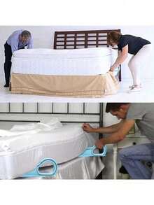 1个符合人体工学的床垫楔形垫 - 床垫垫高器，方便整理床垫，缓解背痛，支持一件代发