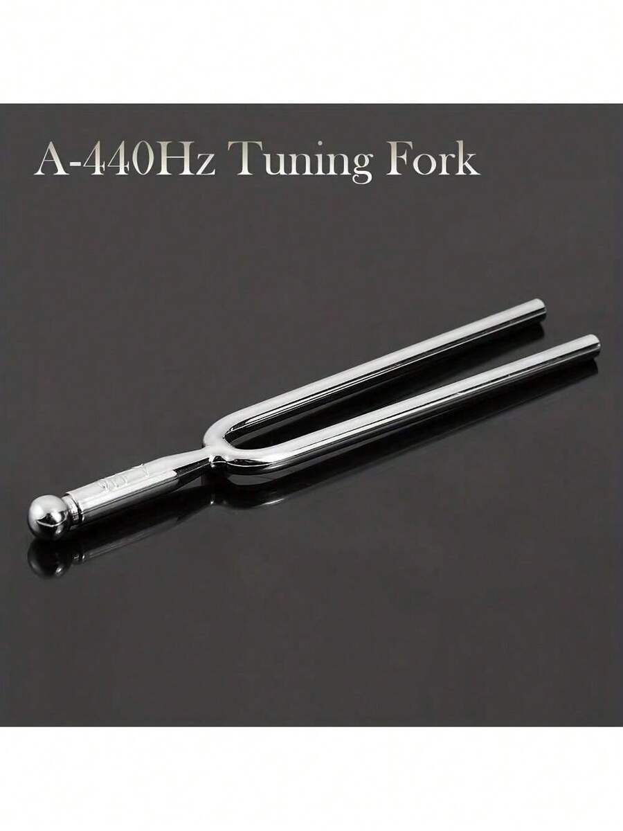 Professional 440Hz Standard A Tuner For Violin Viola Cello Stainless Steel Instrument Accessory Gift For Musicians - 白色 - 查看 1