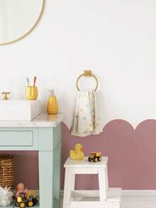 ihomeli Hình dán tường hình vỏ sò, chất liệu vinyl có thể tháo rời, thích hợp trang trí phòng trẻ sơ sinh và phòng trẻ em, hình dán tường hình vòm, trang trí phòng, hình dán tường, làm mới bề mặt tường, trang trí hoàn toàn mới, làm mới nội thất, trang trí phòng trẻ em, có nhiều màu sắc, có thể tháo rời - Nhiều màu - Xem 8