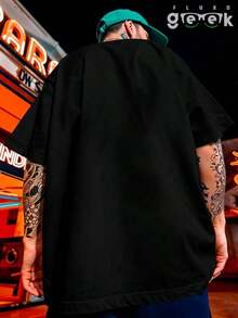 Camiseta  Streetwear Califórnia West Coast Algodão - Preto - Visão 7