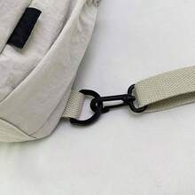 Mochila de viaje, ligera, impermeable, mochila simple con mltiples bolsillos para la escuela, el trabajo y los viajes, unisex - Gris Claro - Ver 4