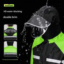 Conjunto de impermeable y pantalones para adultos, impermeable de PVC para repartidores, protección corporal reforzada contra lluvias intensas, aislamiento unisex, para Galentines, cachorros, carnavales, decoraciones de fiestas, selecciones de primavera y verano, regalos para damas de honor, decoración de habitaciones, decoración de dormitorios, playa, viajes, para hombres, para mujeres, vacaciones, Día de la Mujer, artículos de viaje, recuerdos de boda, Y2k, accesorios de coche para mujeres, decoración de cocina, cosas lindas - Multicolor - Ver 6