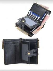 YUQING.FC. Small Wallets - Black - View 6