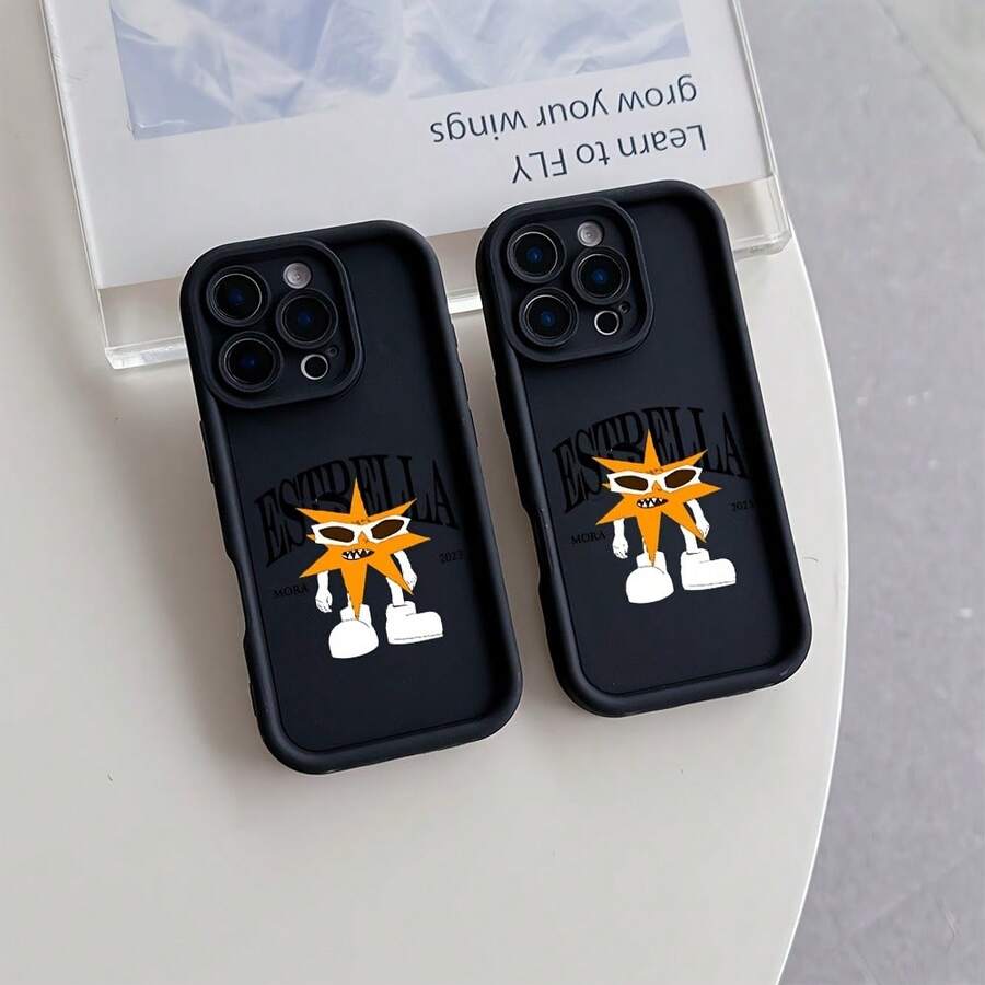 Funda para teléfono M-Mora P-Paraiso diseñada para varios modelos de , incluyendo 17, 16E, 16, 15, 14, 13, 12, 11 Mini, Pro, Max, Air, X, XR, XSMAX, 8 y 7 Plus, con una carcasa trasera de TPU suave para protección contra caídas. - Mezcla de colores - Ver 1