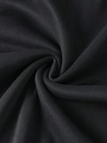 Men's Biker Print White Hoodie With Drawstring And Pockets - Black - View 7