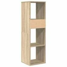Libreria vidaXL Sonoma Oak 34x31x112 cm Materiale a base di legno - Castano - Visualizzare 6