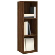 Libreria/mobile TV vidaXL effetto rovere marrone 36x30x114 cm - Castano - Visualizzare 1