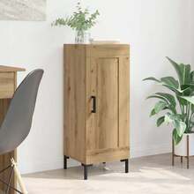Credenza vidaXL Olden Artisan in rovere 34,5 x 34 x 90 cm - Castano - Visualizzare 2