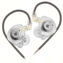 KZ EDX Pro X Wired In-Ear Monitor Earphones - Dual DD HiFi Stereo, Noise Cancelling Earbuds With Detachable Cable, USB Powered, Rubber Comfort Fit, Perfect For Anime/Movies/TV/Game - xám - Xem 10