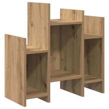 Aparador vidaXL Artisan Oak 60 x 26 x 60 cm Material à base de madeira - Castanho - Ver 3