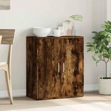 Buffet vidaXL Chêne fumé 60x31x70 cm Matériau à base de bois - Tabac - Voir 2