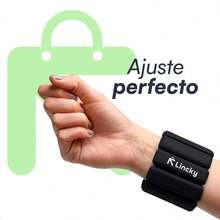 Lincky Strength Training Wrist & Ankle Weights - Black - View 5