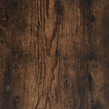 Table basse vidaXL en chêne fumé 40x40x30 cm, bois composite - Tabac - Voir 7