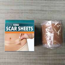 0.8英寸*60英寸卷装硅胶疤痕胶带（1.5米），硅胶疤痕覆盖贴，专业疤痕覆盖贴 - 彩色 - 查看 1