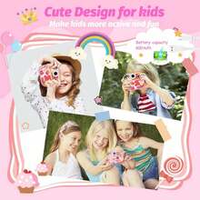 Kids Instant Print Camera, Dinosaur Pattern, 2.4" Screen, Support Storage Card, Instant Print Toy, Perfect Birthday And Christmas Gift For Children Aged 3-12 - Multicolor - View 8