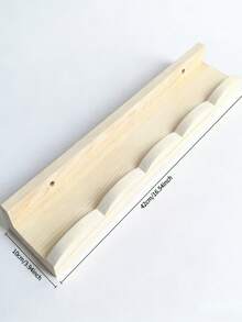 4件套悬浮式壁挂书架，扇形设计，适用于儿童卧室、婴儿房、幼儿房、儿童房装饰 - 多色 - 查看 14