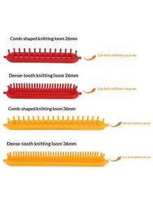 Self-Knitting Scarf Knitting Magic Tool, Diy Woolen Knitting Machine, Sweater Lazy Person Knitting Scarf And Neck Tool Set - Multicolor - View 3