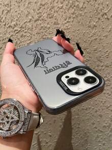 全新创意时尚IMD激光手机壳系列，哈里亚纳邦文字和地图搭配麦穗图案，经典混合材质，防震防滑，兼容 17/17Air/17Pro/17ProMax、16/16Plus/16ProMax、15、14、13、12、11系列，也适用于Galaxy S22、S23、S24、S25 Plus Ultra系列，是复活节礼物、圣诞节/万圣节装饰/生日礼物的理想之选，送给情侣、女朋友、男朋友、朋友或自己都非常合适。 - 黑色 - 查看 3