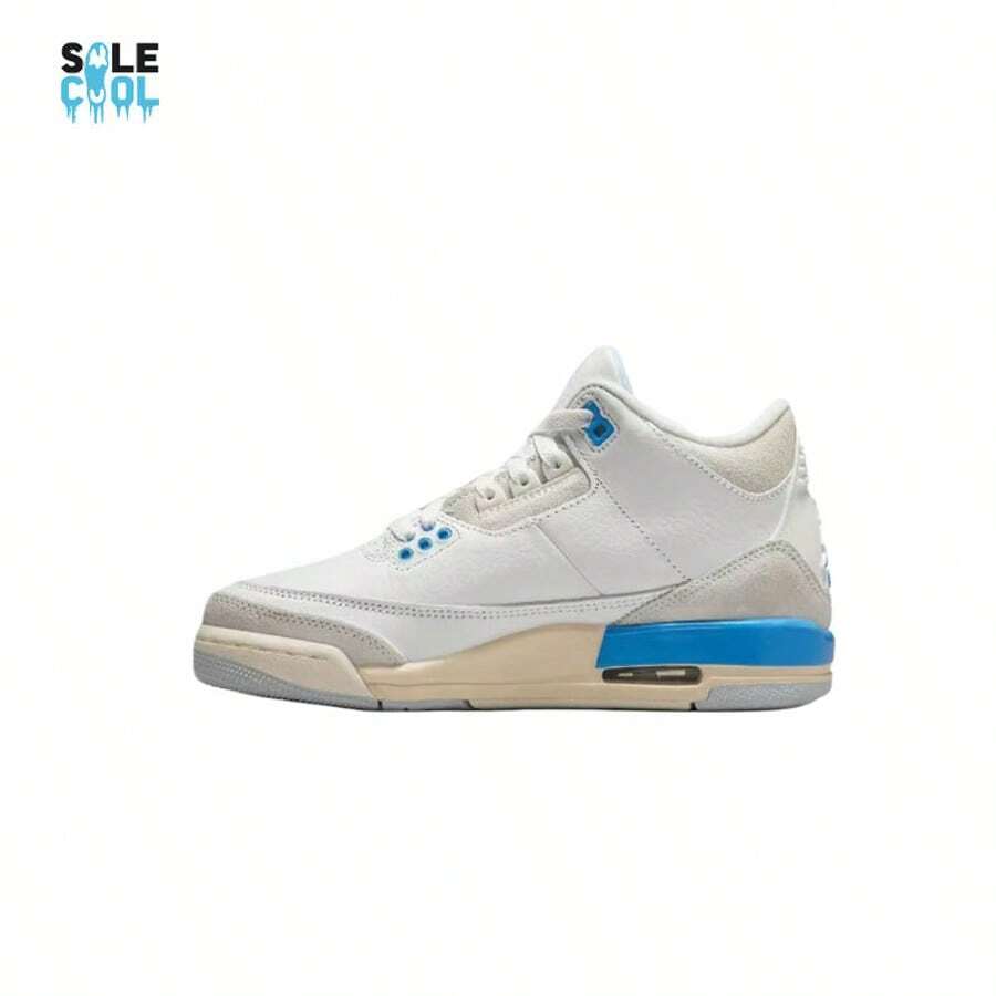 Nike Air Jordan 3 Retro GS Lucky Shorts Sneakers Blue White Shoes DM0967-101 Halloween - 彩色 - 查看 1