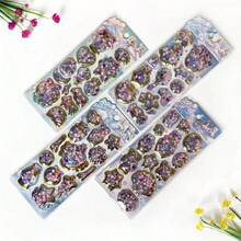 New Sparkling Crystal Shimmery Frozen Princess Cartoon Decorative Handmade Stickers, Children's Toys Decoration - Multicolor - View 6