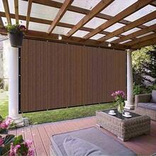 Plant Shade Nets Designed For Greenhouse Ventilation And Shading, Made Of High-Density Polyethylene For Durability. They Can Also Be Used As Sunshade Nets On The Top Of Outdoor Pavilions Or For Arranging Sunshade Nets In Courtyard Activities. - Coffee Brown - View 4