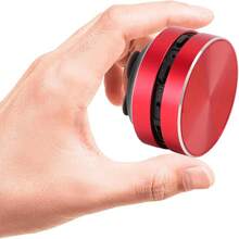 Yosoo Health Gear Altavoz de Conducción de Huesos, Inalámbrico Altavoz Dual Altavoz Estereo Sono Sonido Creative Portátil de Mini Tamaño Musicales de Reproductor de Micrófono para Automóvil de - ROJO - Ver 10