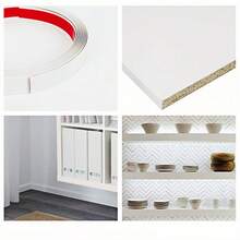19mm X 12m PVC Kantenumleimer Selbstklebend - Kein Bügeln Erforderlich