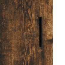 Mobiletto a parete vidaXL rovere affumicato 60x31x60 cm, materiale a base di legno - Castano - Visualizzare 9