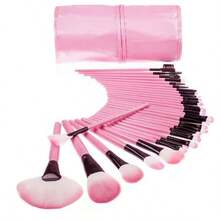 Set de 24 Brochas para Maquillaje para Sombras Polvos - Multicolor - Ver 15