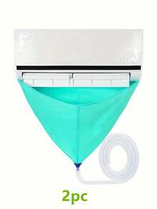 1件/2件套完整空调清洁套装 - 包括防尘罩、水袋清洁工具 - 适用于壁挂式空调 - 保持高效运行并改善空气质量