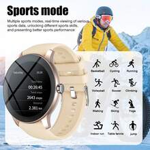 Smart Watch, Wireless Calling /Dial, Multi -Sport Mode, Calling Reminder And Rejection,Information Reminder,SMS Reminder,For IPhone/Andriod - Multicolor - View 8