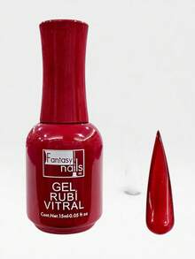 Gel Polish Fantasy Nails - #18 Rubi Vitral - View 2