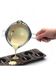 Multi-Functional Milk Bowl Double Pot Simple Clean Cookware Stainless Steel Chocolate Butter Melting Pot Kitchen Baking Dessert Tools