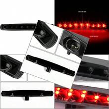 ASDDNA MOTORING 3BL-CCV97-LED-BK- Luz de freno LED de tercera parte trasera [compatible con Chevy Corvette 97-04] - cromo - Ver 6