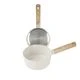 Inde Ecook Collection Of Frying Pans, Wok, Roasting Pan, Casseroles And Saucepan (16 Cm To 30 Cm) Free Ceramic Non-Stick, Aluminum, Suitable For Induction - 16.5CM LADLE - View 2