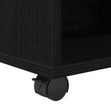 Mobile contenitore vidaXL effetto rovere nero, 46 x 36 x 59 cm - nero - Visualizzare 10