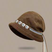 New Women's Fisherman's Hat With Colorful Braided Cord, Spring And Autumn Style, Face-Flattering Solid Color Hat, Available In Various Colors - Multicolor - View 6