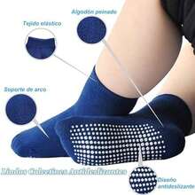 Paquete de 5/12 Calcetines para Bebé, Lindos Calcetines Antideslizantes para Niños con Agarre y Anticaída, Fabricados con Algodón Orgánico, Respirable, para Niños y Niñas - 1-3 Años-Multicolor - 1 - Ver 5