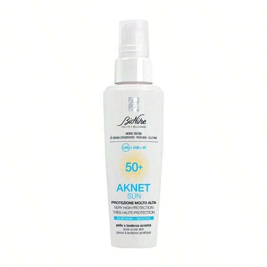 Bionike Aknet Sun Sunscreen Cream Gel Spf50+ 50 Ml - 彩色 - 查看 1
